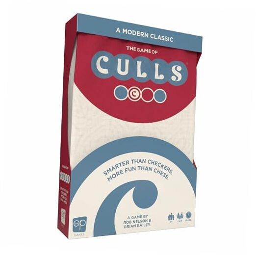 CULLS, an Abstract Strategy Board Game, Smarter Than Checkers and More Fun