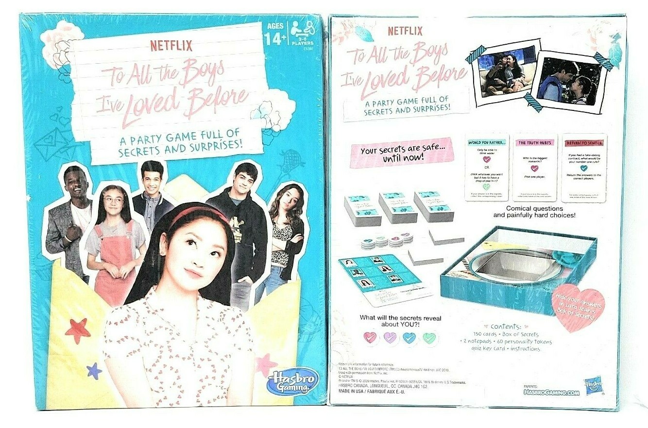 Hasbro Party Game: To All The Boys I’ve Loved Before – for Ages 14 and Up New