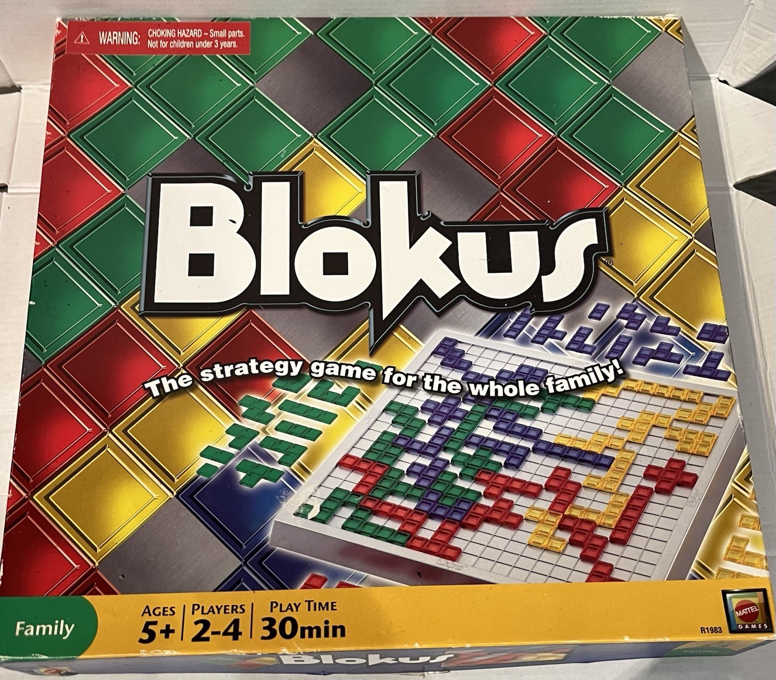 Blokus Game 2009 Strategy Family Friends Education Educational 5+ 2 – 4 Players