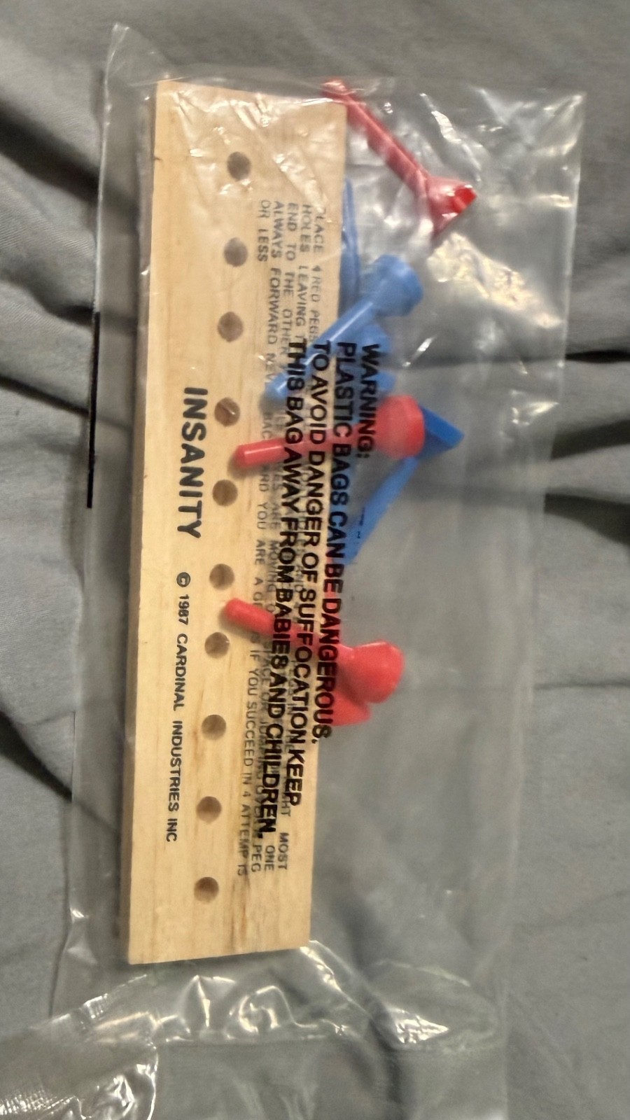 Classic Wooden Peg Games Lot of 7 See Description 4 Sealed 3 Opened