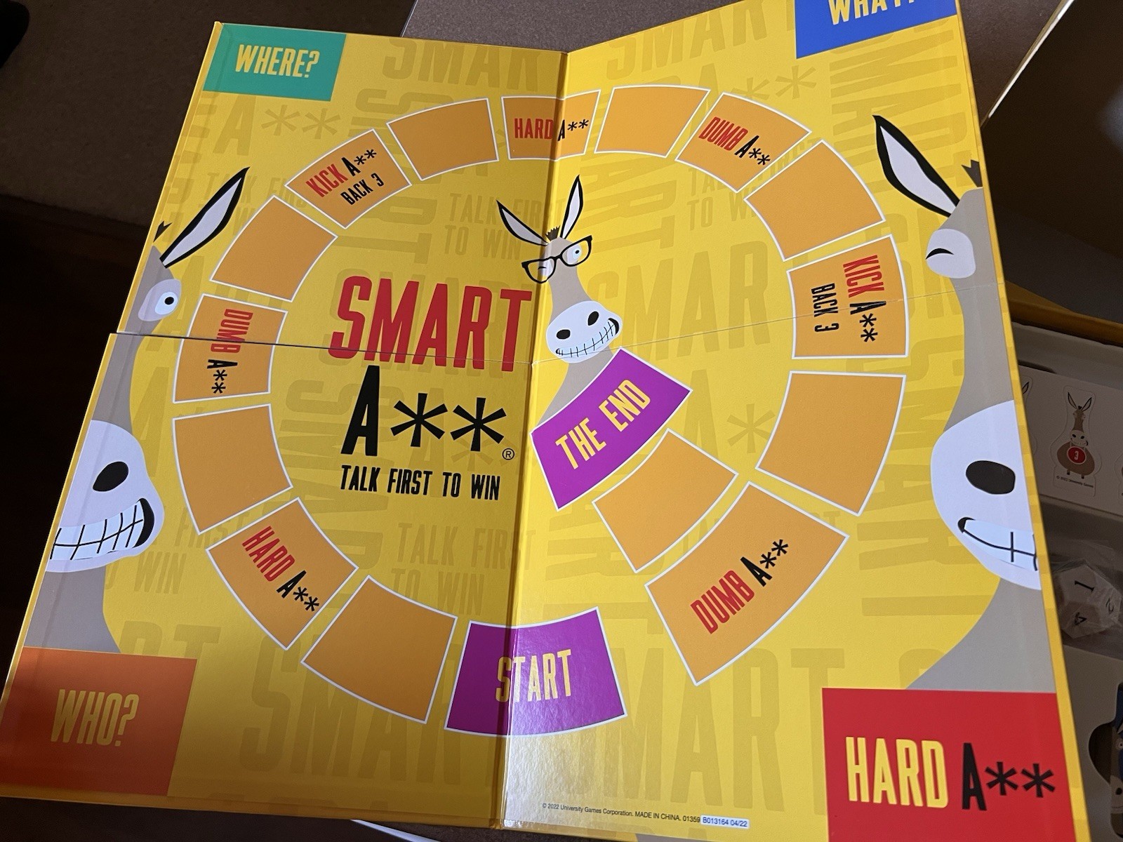 Smart A** Party Game from University Games, 2 to 6 Players Ages 12 and Up