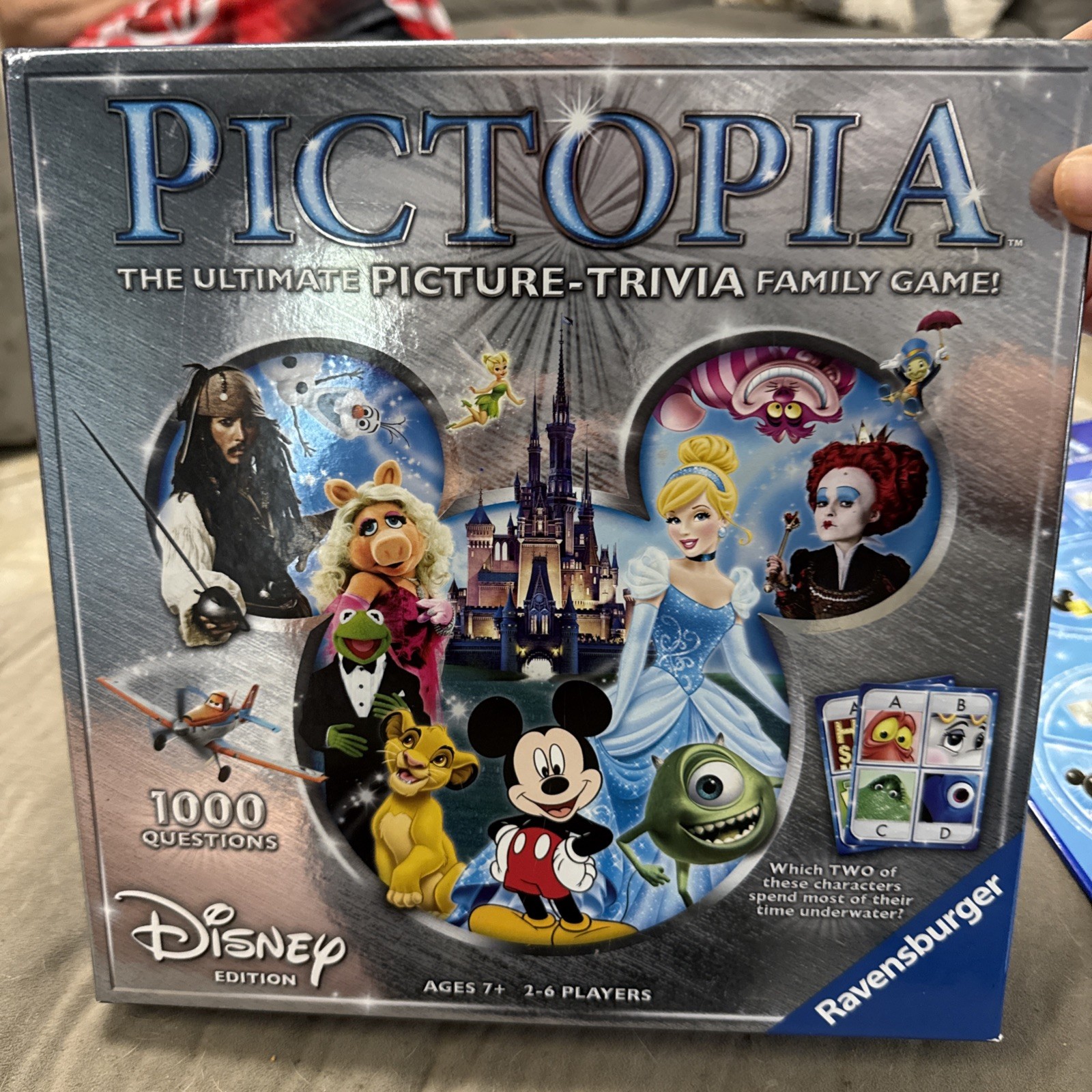 Pictopia Ultimate Picture-Trivia Family Game Disney Edition 2-6 Players