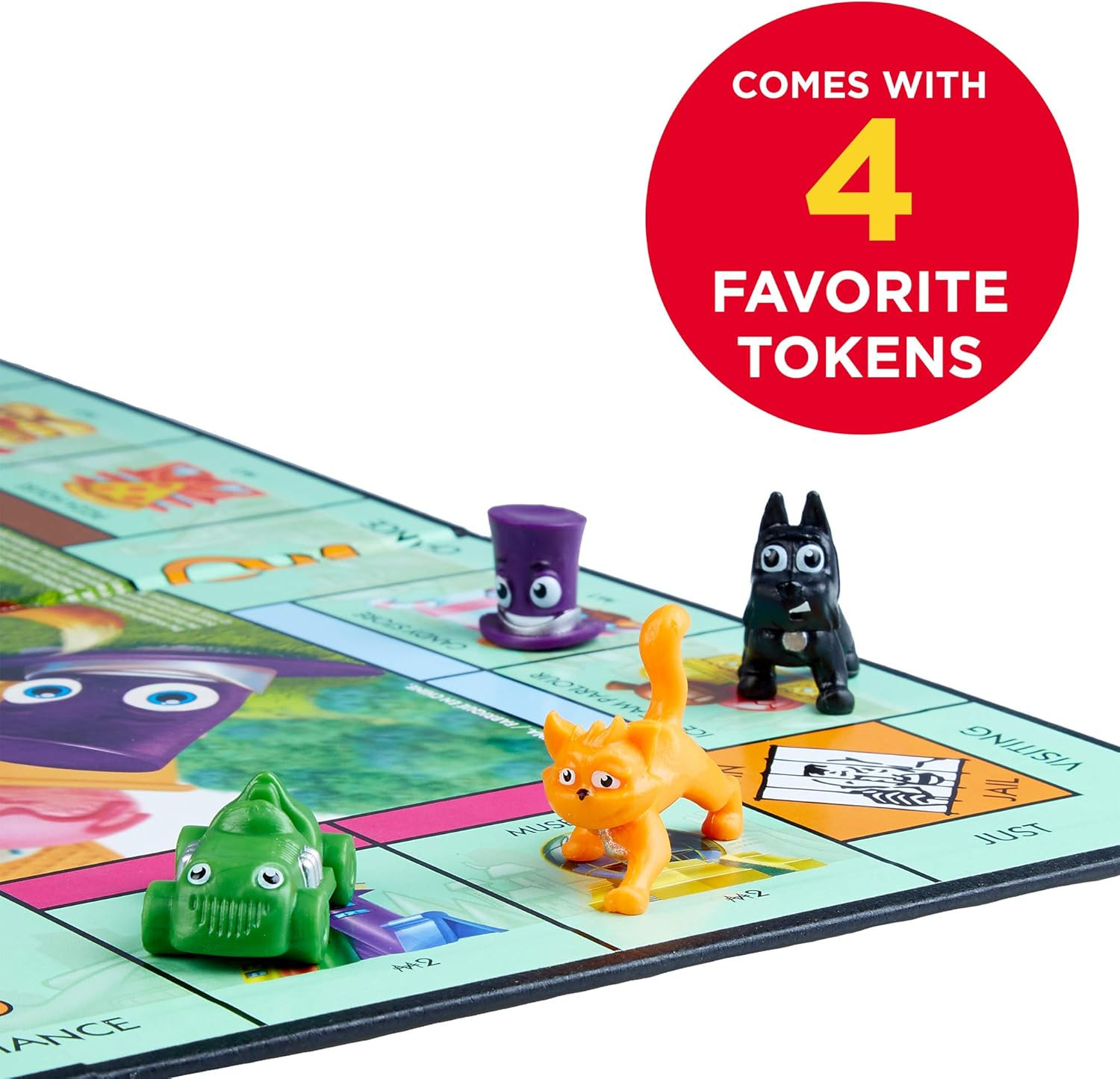 Junior Board Game for 4 Players, Ages 5 and up (Amazon Exclusive)