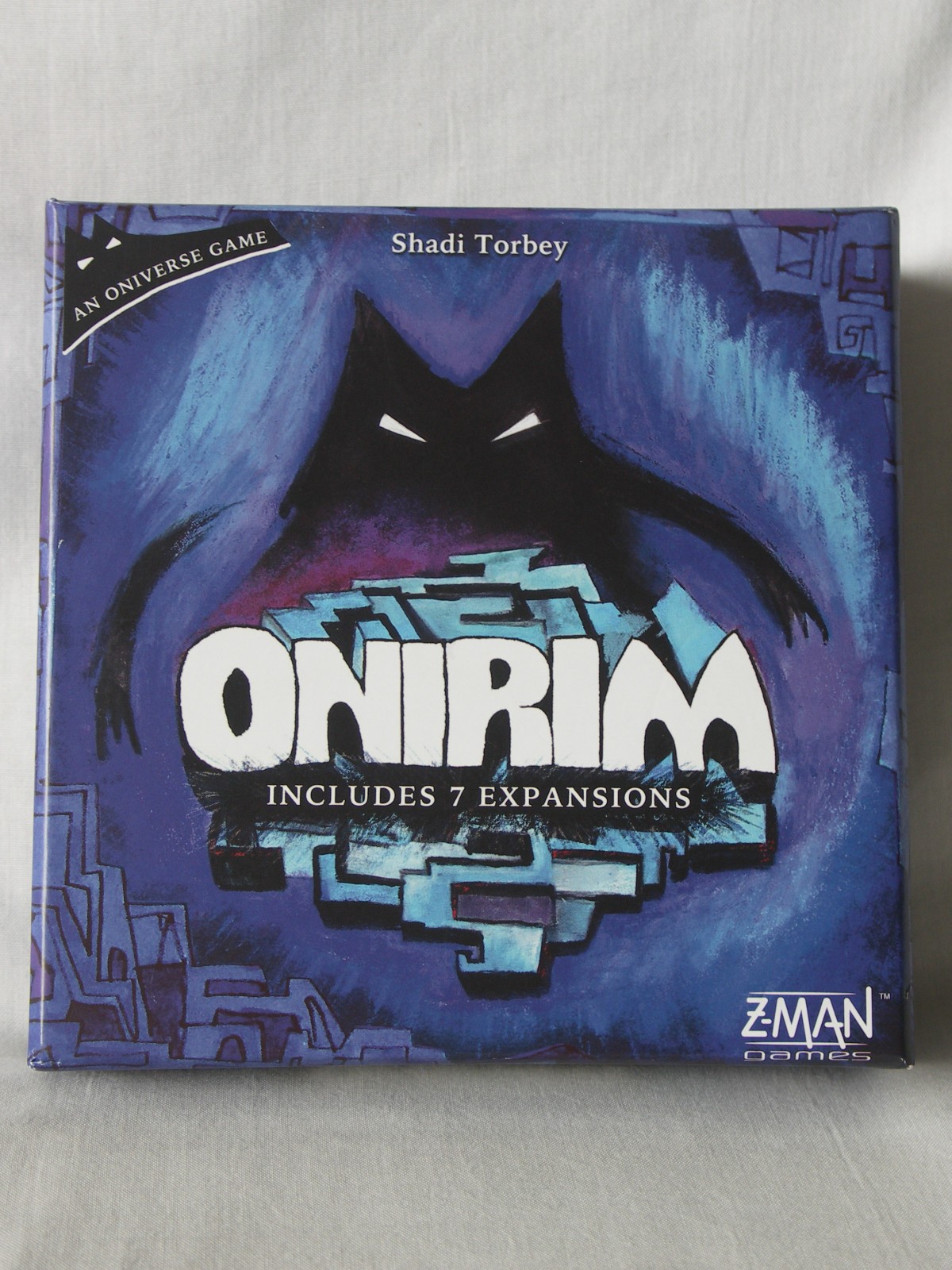 Onirim Game Includes 7 Expansions Z-Man Games Shadi Torbey New Open Box