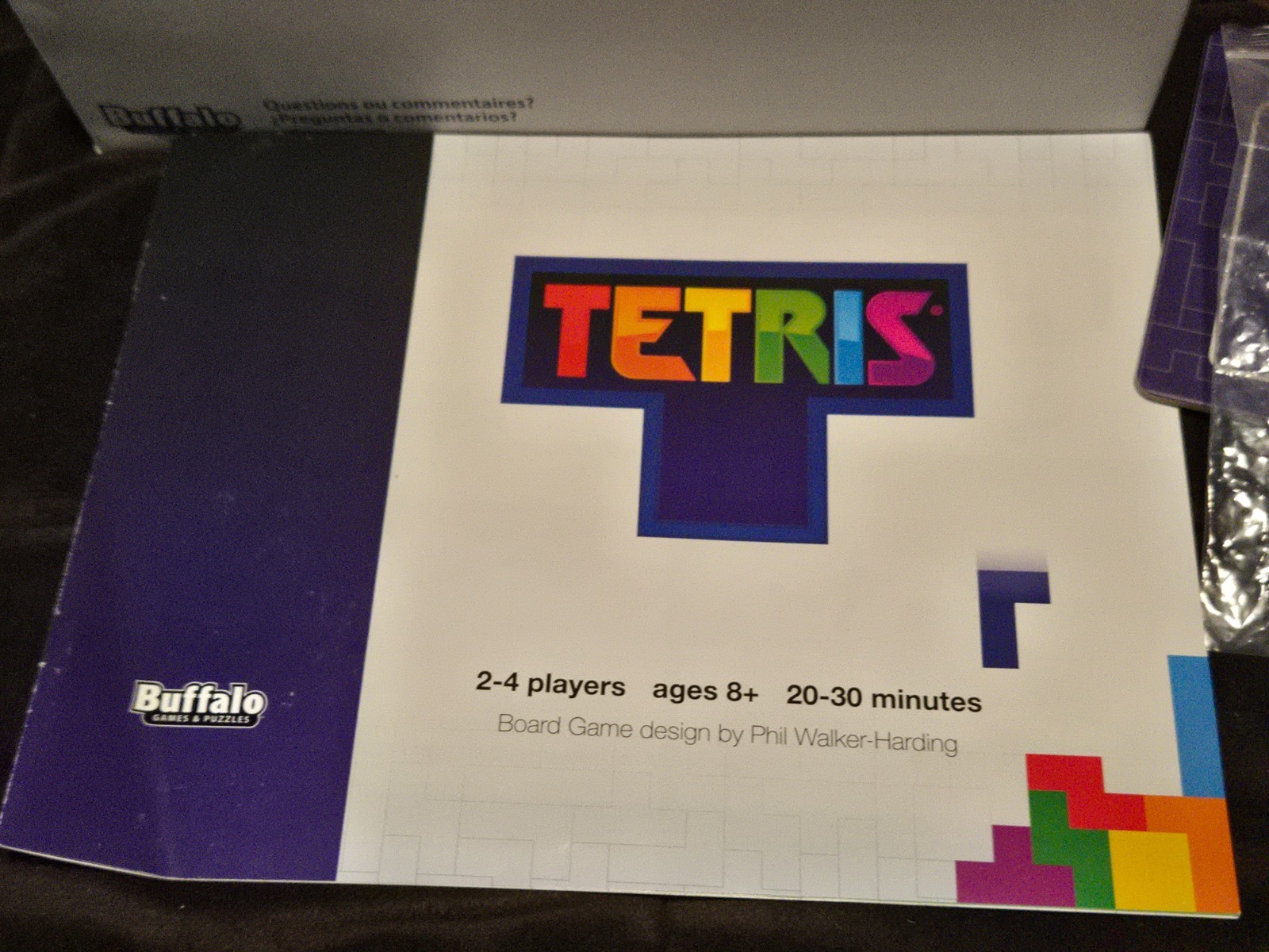 Tetris Head-To-Head Multiplayer Strategy Game 2-4 Players-Classic Game COMPLETE!