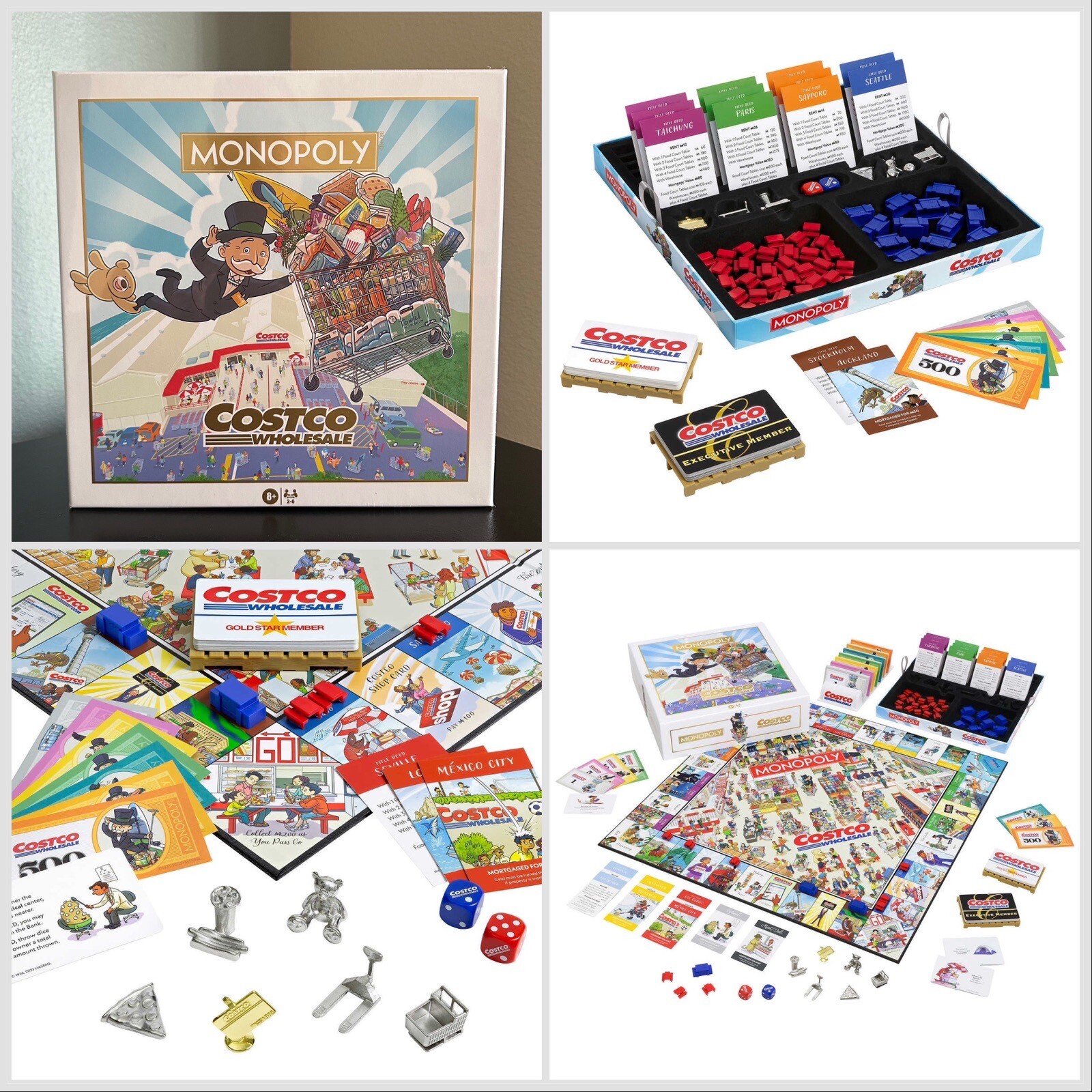 Costco Monopoly Board Game Special Edition New in Box Sealed by WS Game Company