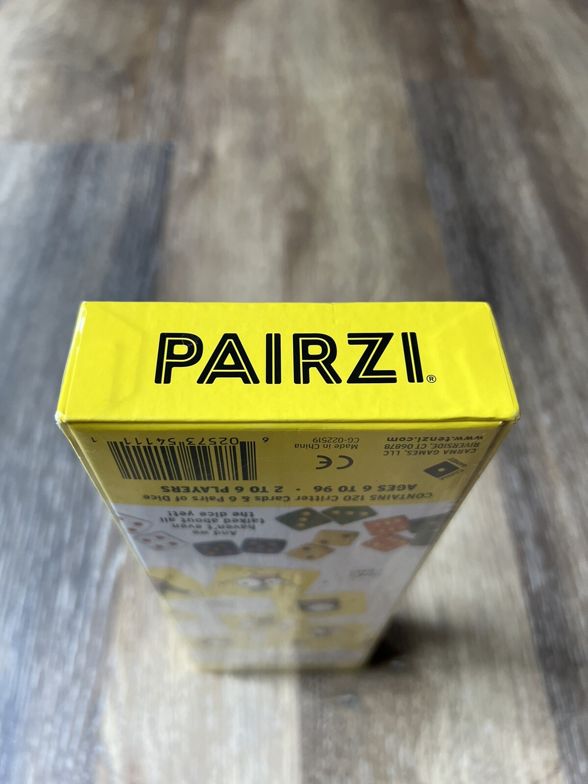 Pairzi Fast Critter Matching Card Dice Game Carma Games New & Sealed