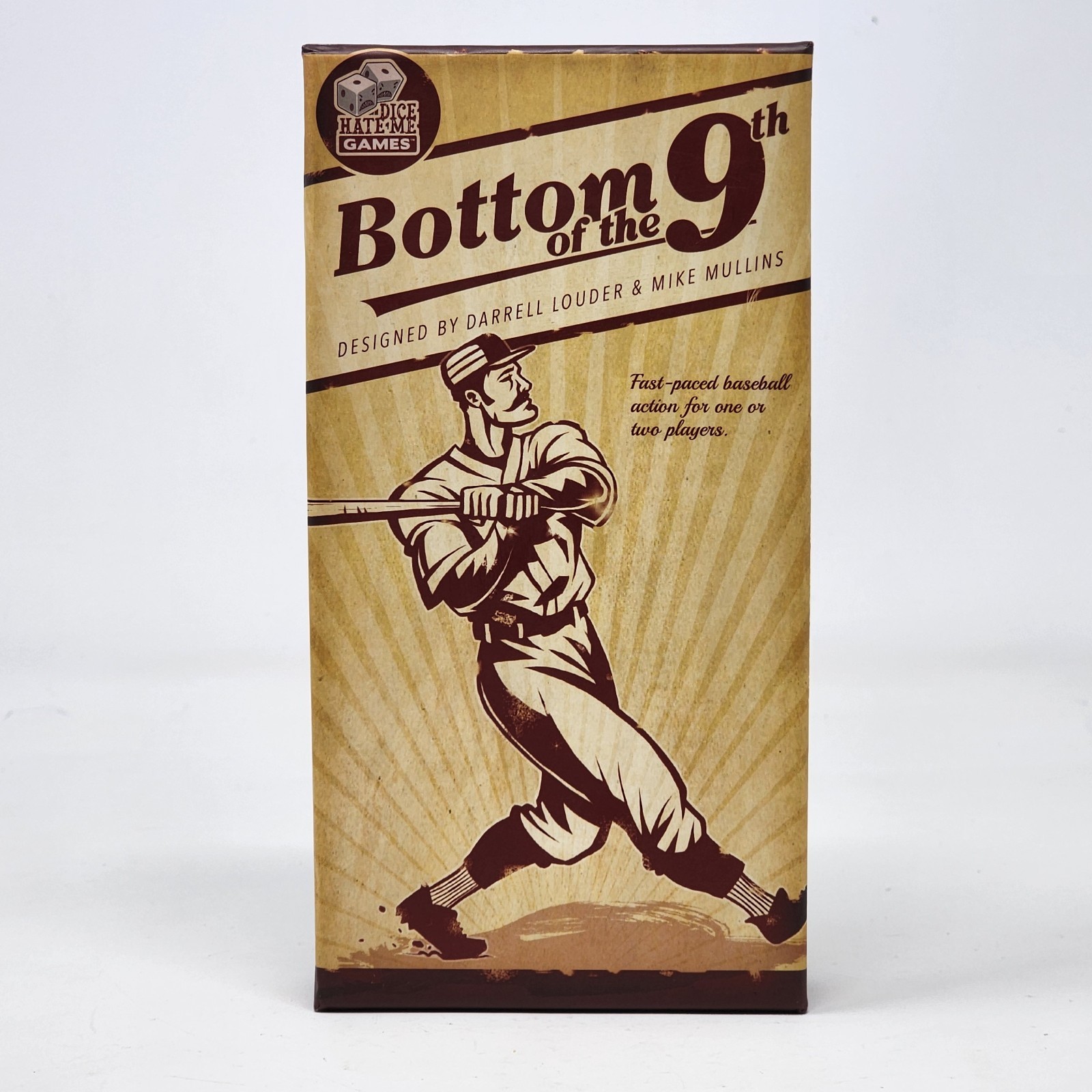 Bottom of the 9th Dice Hate Me Games 2016 2 Player Baseball Game Complete EX/NM