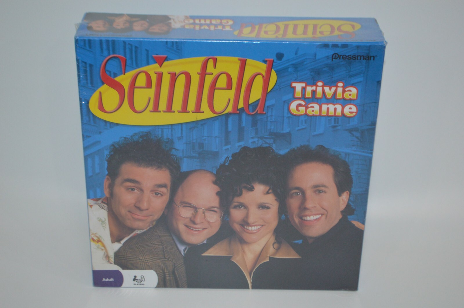 NEW Sealed Seinfeld Trivia Board Game #5300 Pressman 2009 Adult 2-4 Player