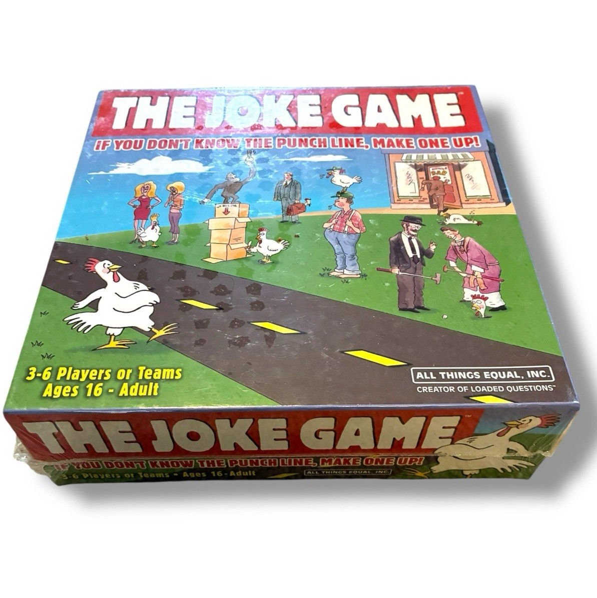 The Joke Board Game for 3-6 Players or Teams Ages 16 – Adult NEW / SEALED / USA
