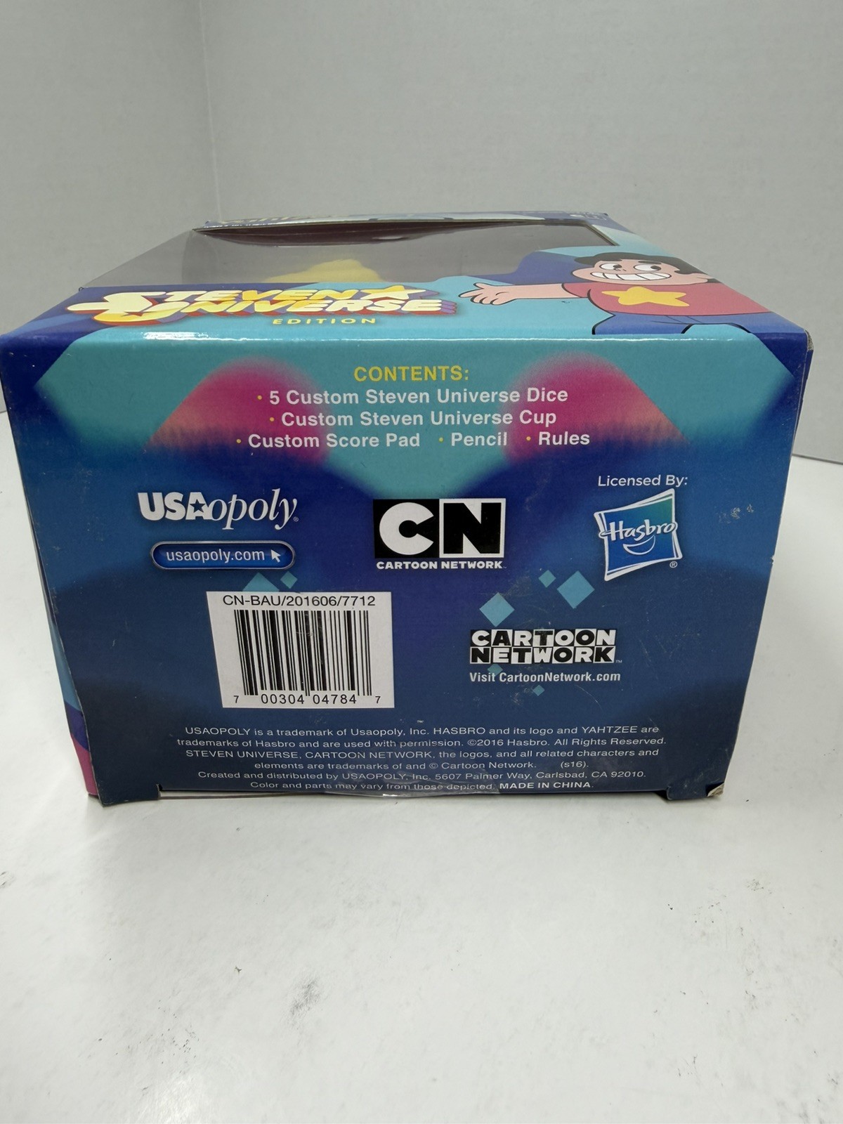 Yahtzee Steven Universe Edition 2016 – USAopoly Hasbro – Cartoon Network