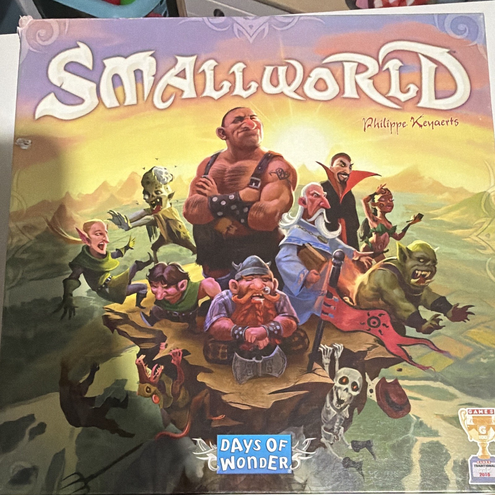 Days of Wonder Small World Fantasy Board Game w/ Dice, 2+ Players, 8+ (2010)