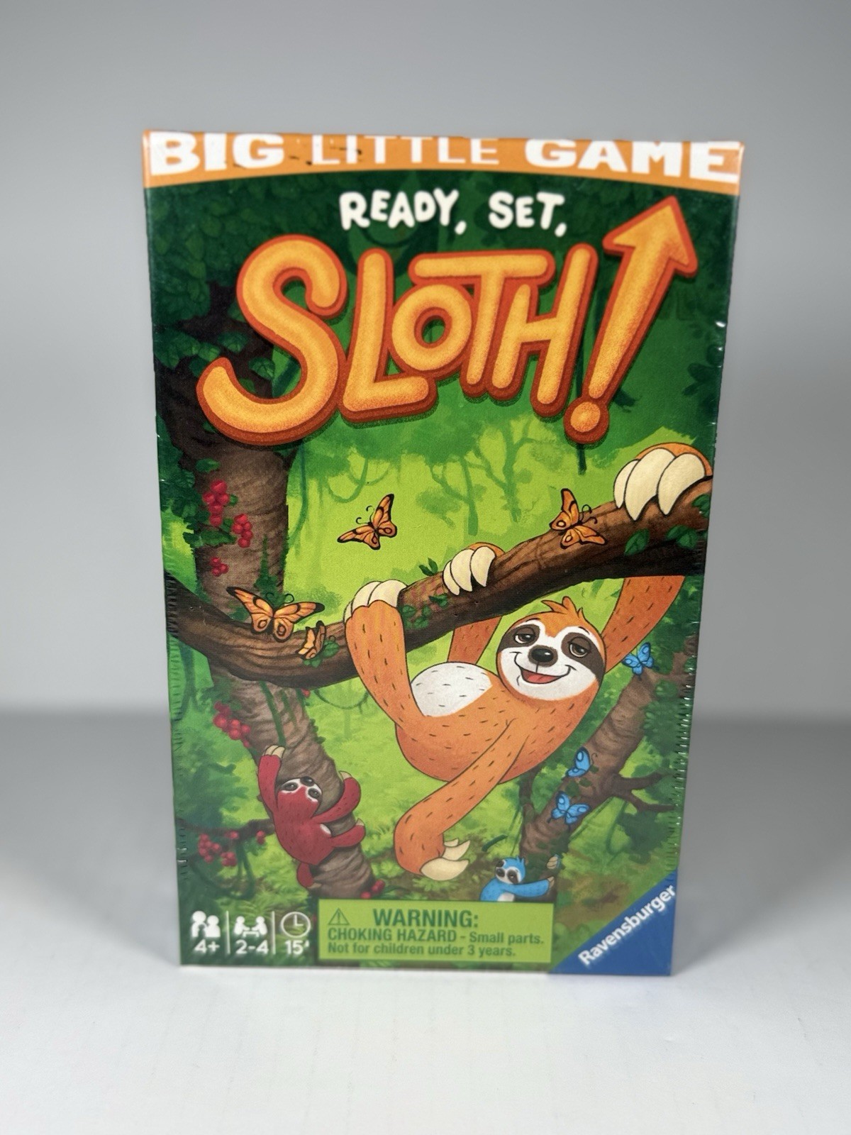 Ravensburger Ready Set Sloth! Game Brand New Sealed (Big Little Game)