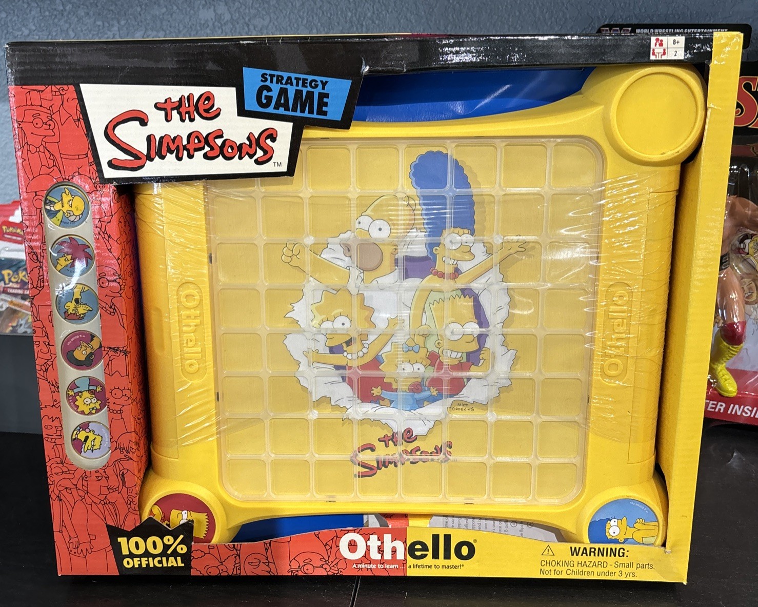 The Simpsons Othello Strategy Board Game Sababa Toys 2006 NEW FACTORY SEALED