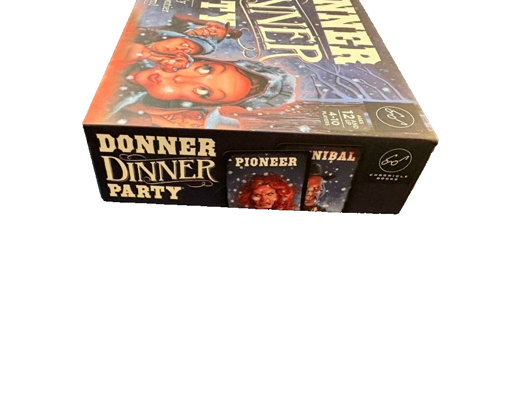 Donner Dinner Party Board Game New Unplayed Complete