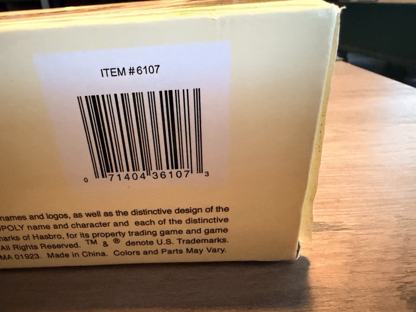 Monopoly Deluxe First Edition 1935 Reproduction 2005 Wooden Case Complete PB