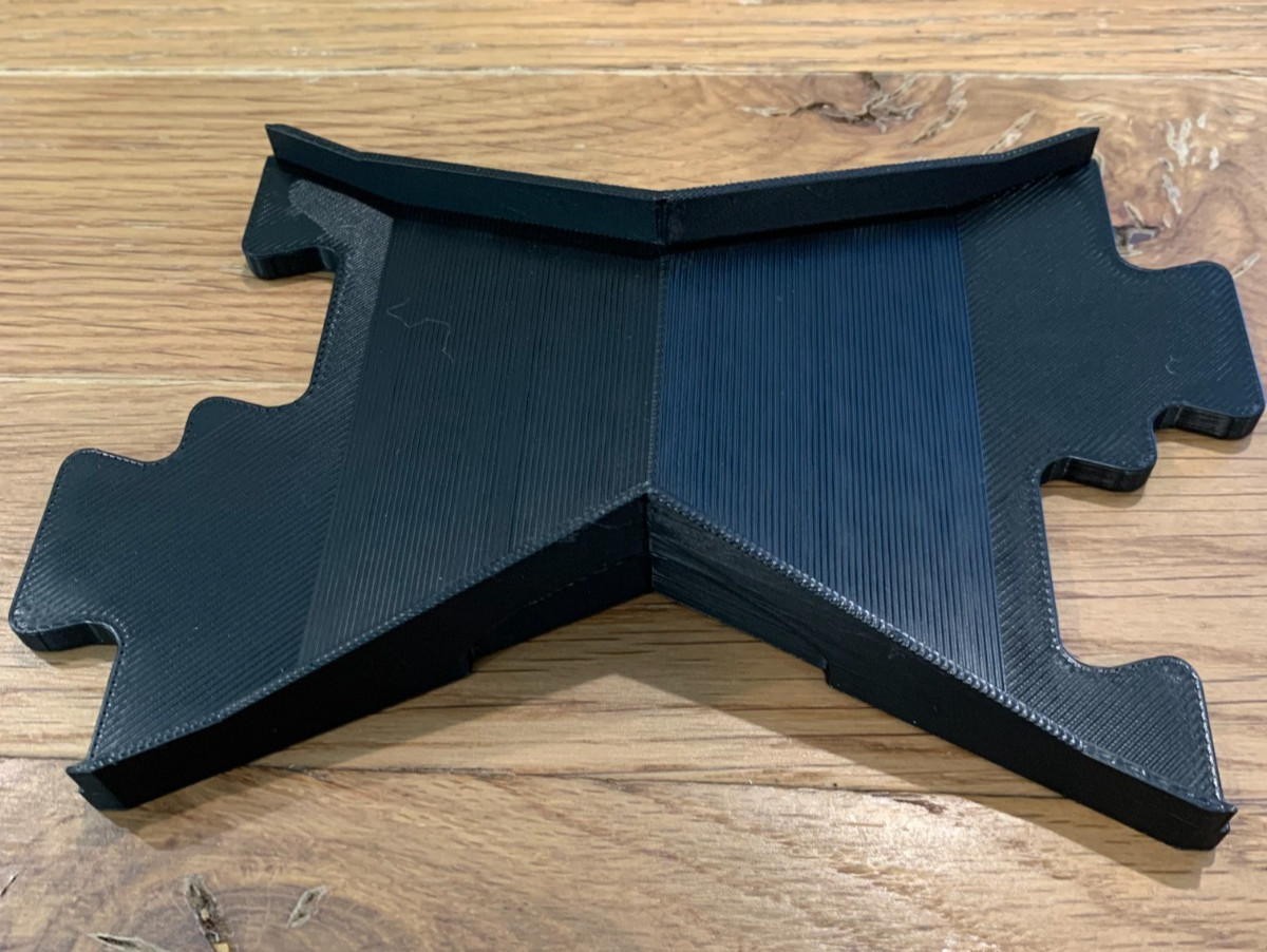 Custom PitchCar Extension Squish Hill with Walls Pitch Car Expansion Board Game