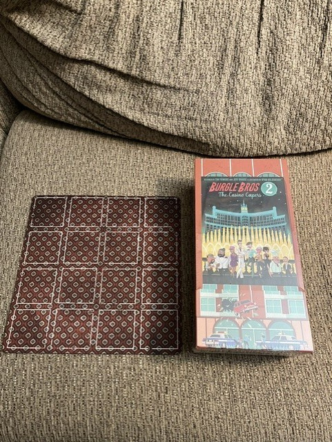 Burgle Bros 2 The Casino Capers Board Game by Tim Flowers + Playmat – New SEALED