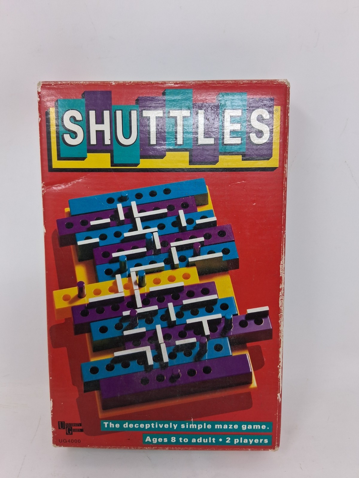 Shuttles Board Strategy MAZE Game University Games 1992