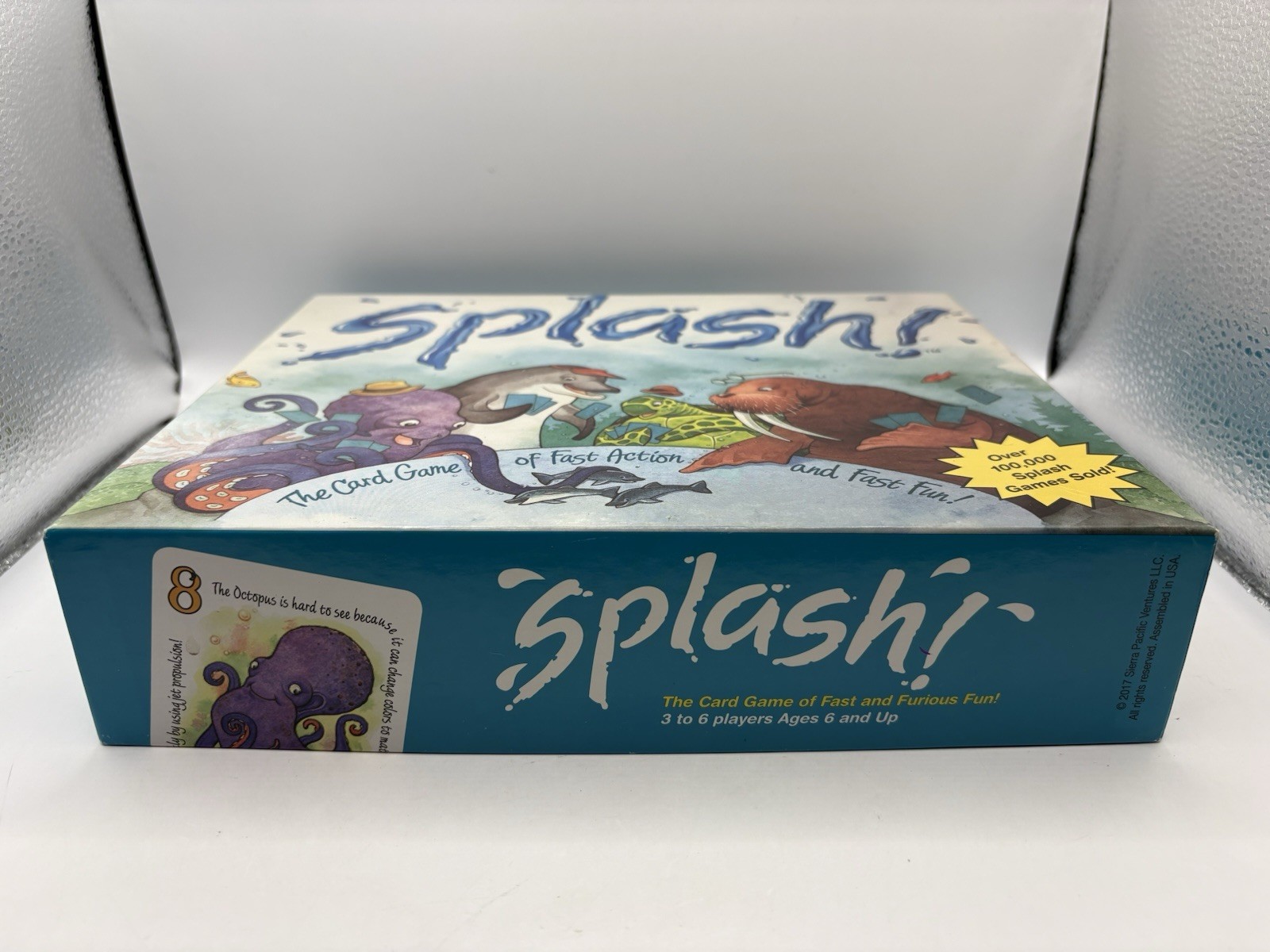 Splash! Matching Card Game Dolphin Kids Classic Family Fun 1618 Complete!