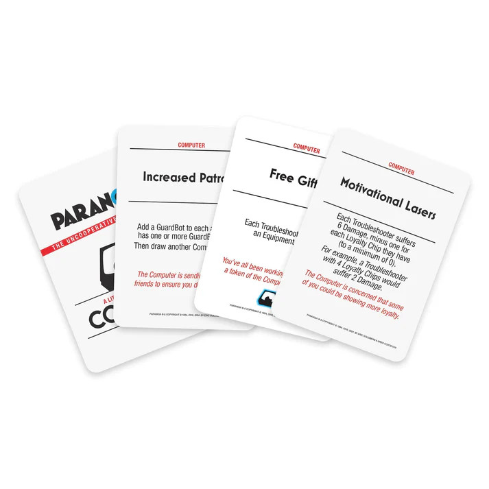 Paranoia The Uncooperative Board Game – Fun Sci-Fi Strategy for 2-6 Players