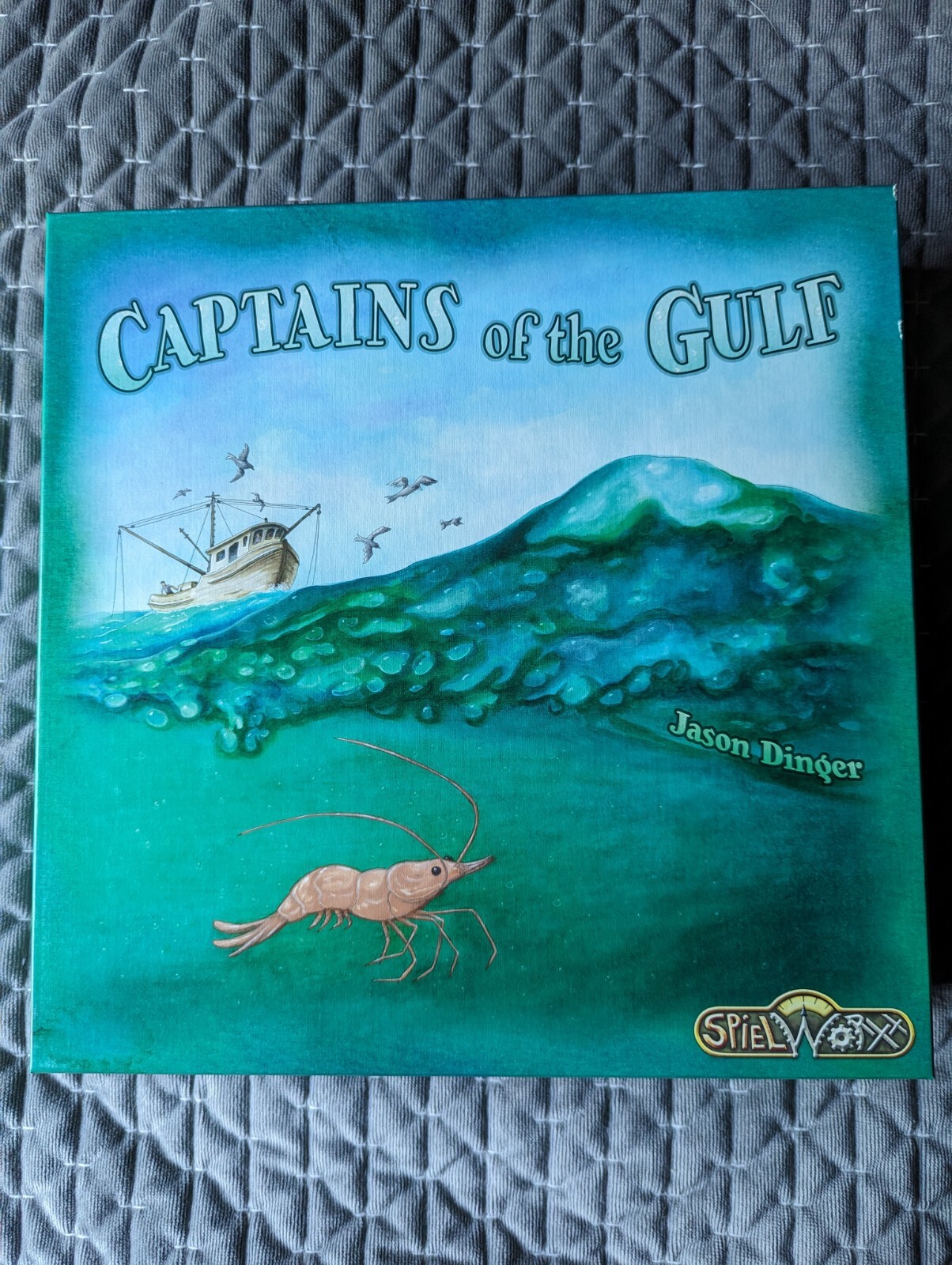 Captains of the Gulf (2018 Ed) Spielworxx Boardgame (Sleeved Cards)