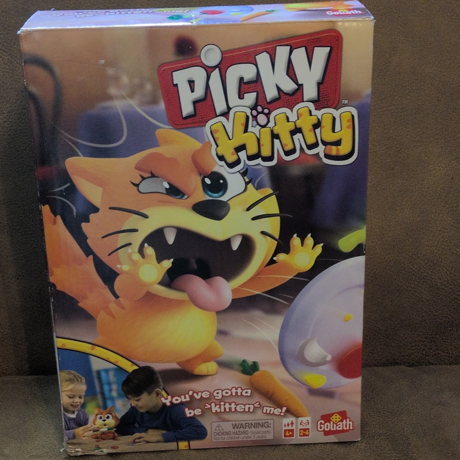Goliath Picky Kitty Children’s Game Spinner 2-4 Players Ages 4+