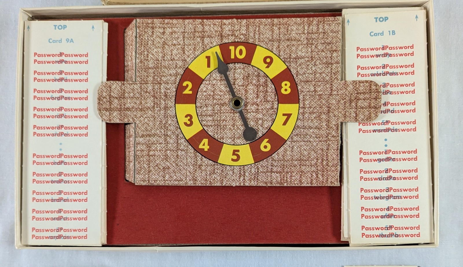 Vintage 1962 Milton Bradley Password Game #4260 Volume 2 Complete Made In USA