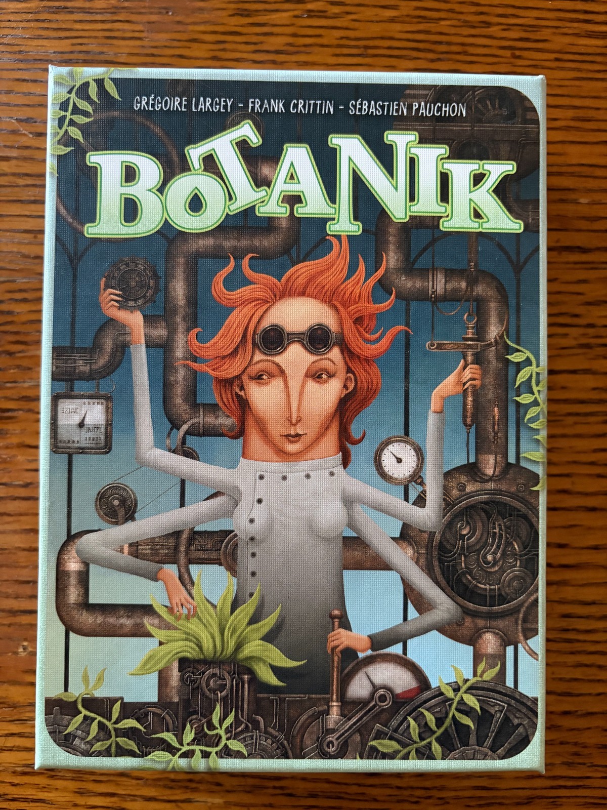 Botanik 2-Player Strategic Tile Placement Steampunk Board Game **OUT OF PRINT**