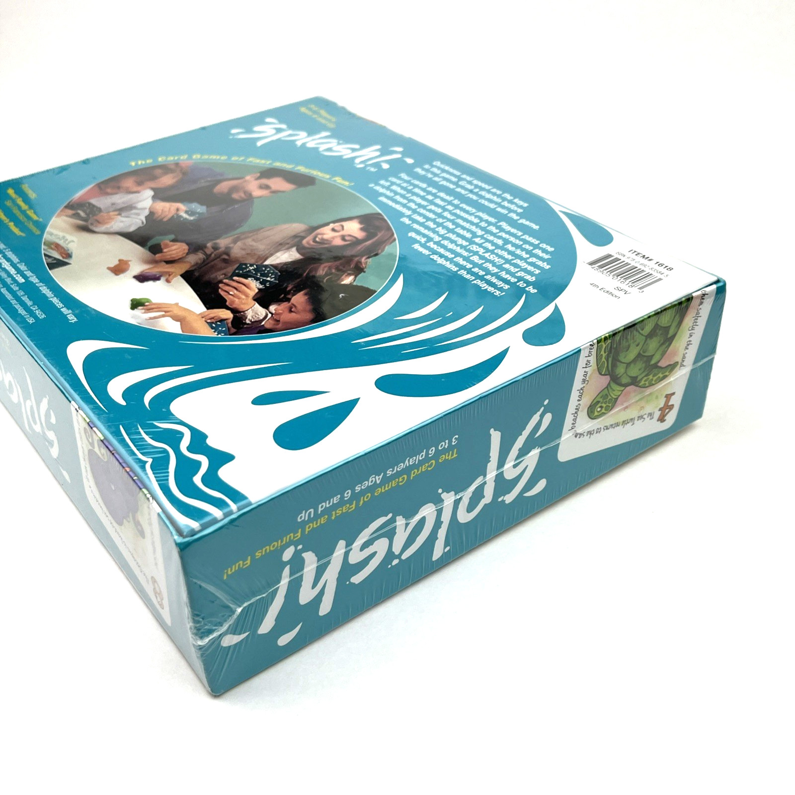 2017 SPLASH! Dolphins Children’s Family Card Game Ages 6+ NEW SEALED Damaged