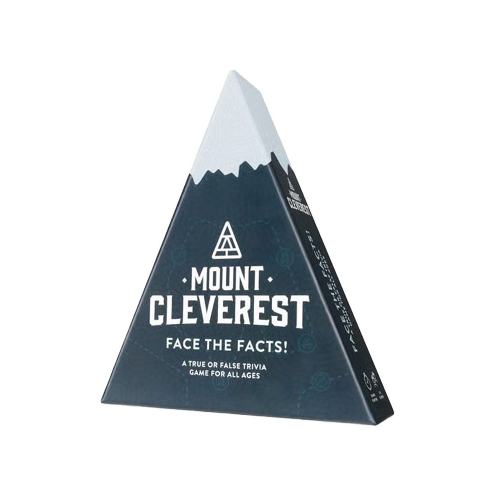 MOUNT CLEVEREST Trivia Game – True or False, Fun Family Travel Game AE