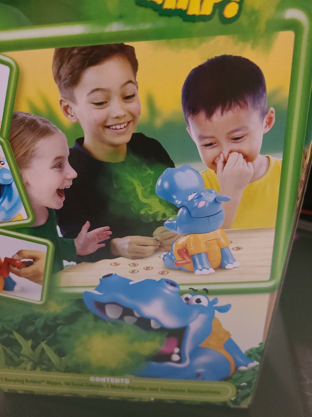 Brand New Burping Bobby Hippo Game by Goliath 2-4 Players Ages 4+