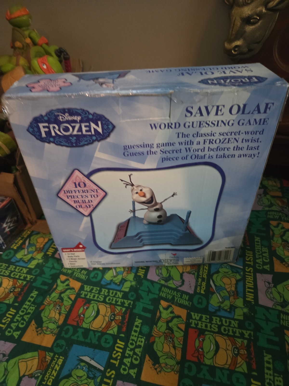 Disney SAVE OLAF Word Guessing Game – Classic Hangman Game With Frozen Twist