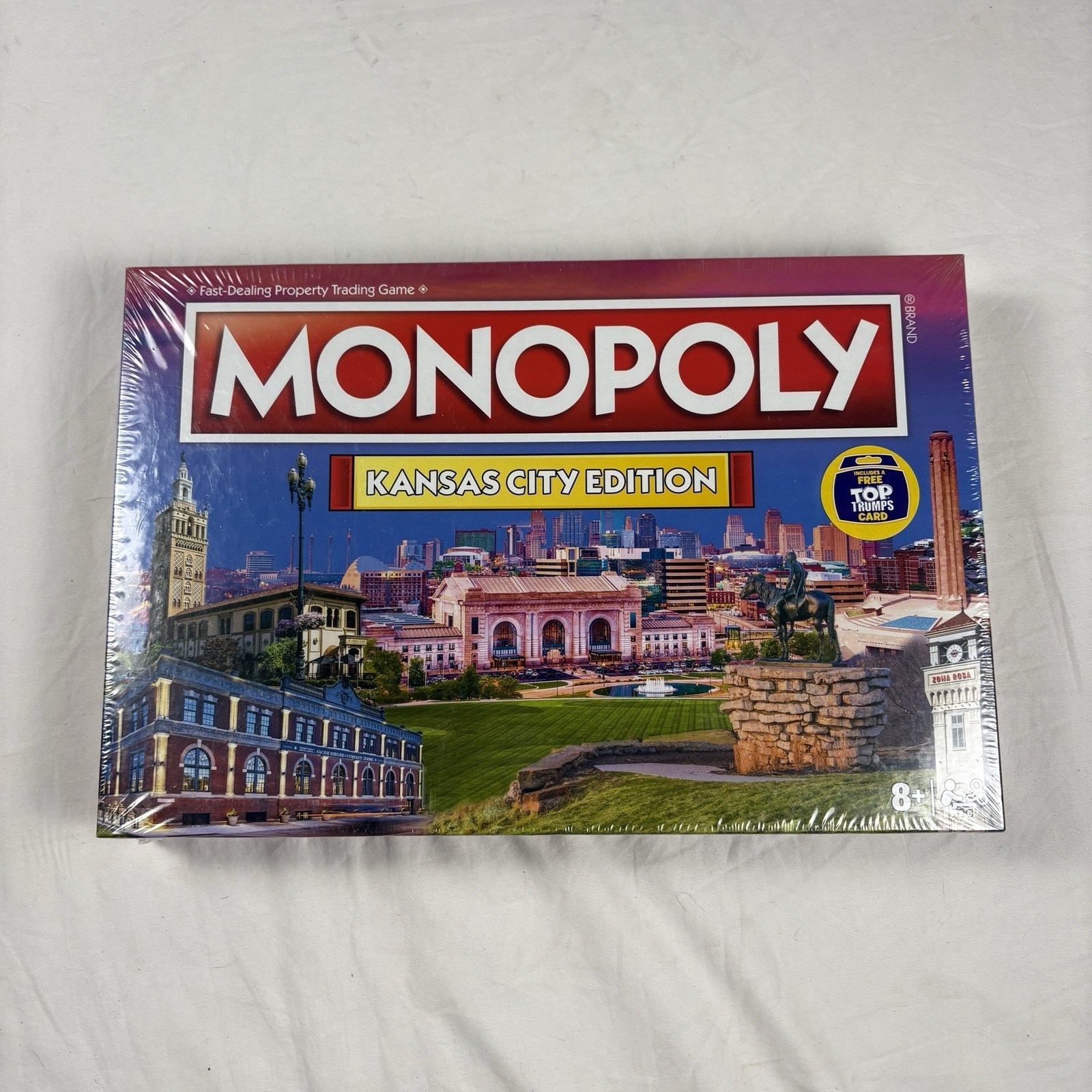 Monopoly Kansas City Edition Board Game 2022 Hasbro New Sealed