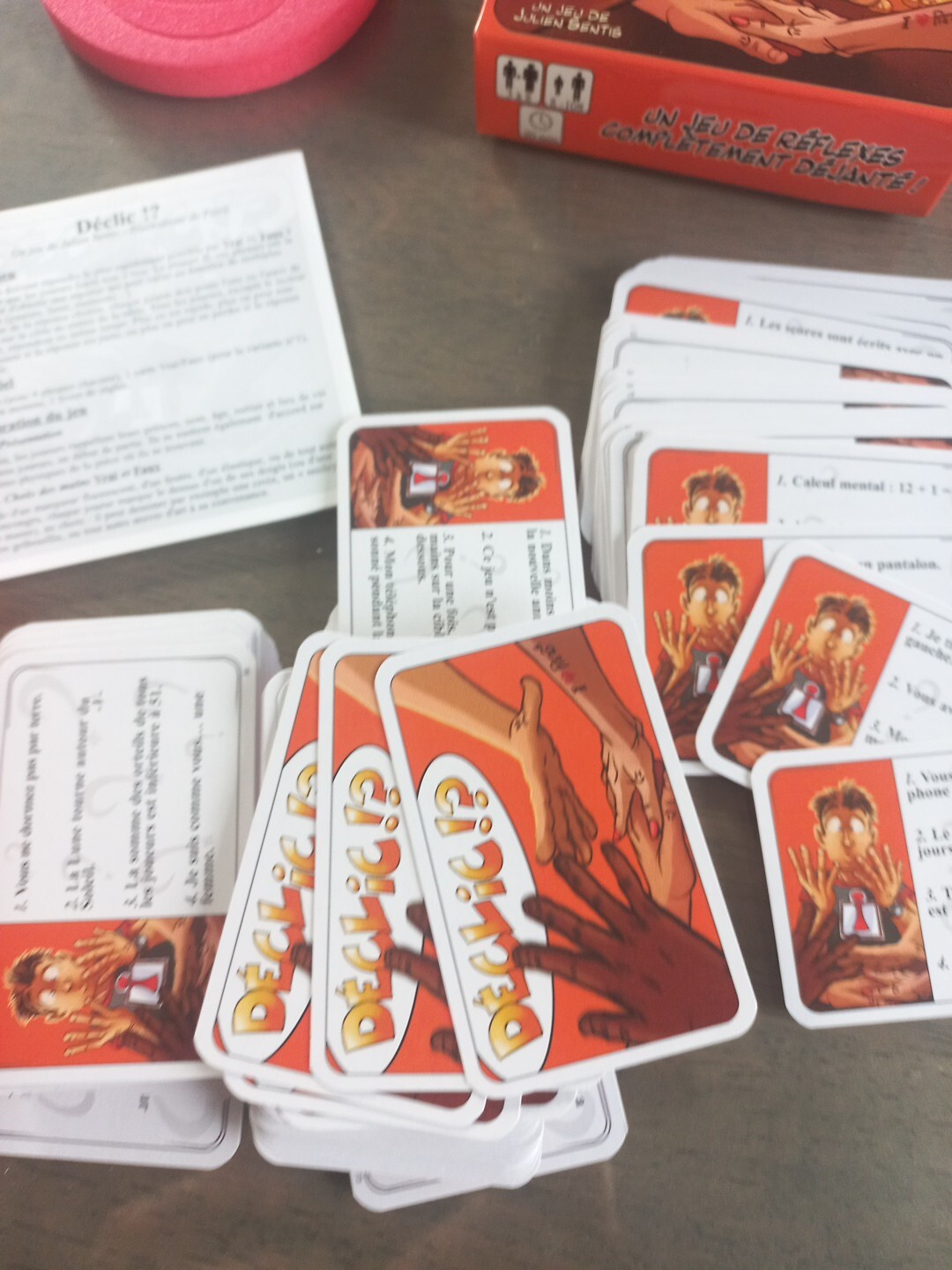 Ferti card game, speed, reflexes, mood trigger – complete VGC