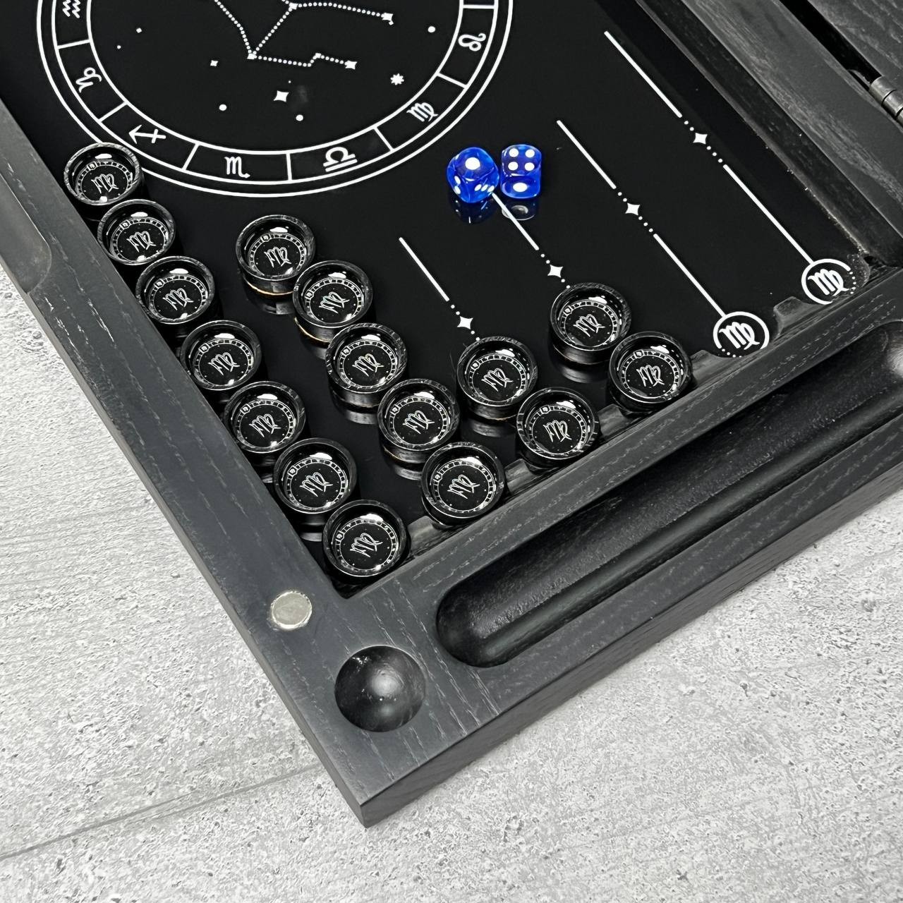Exclusive Dominoes Set with Logo Toyota, Perfect Gift for Car Owner, Domino Game
