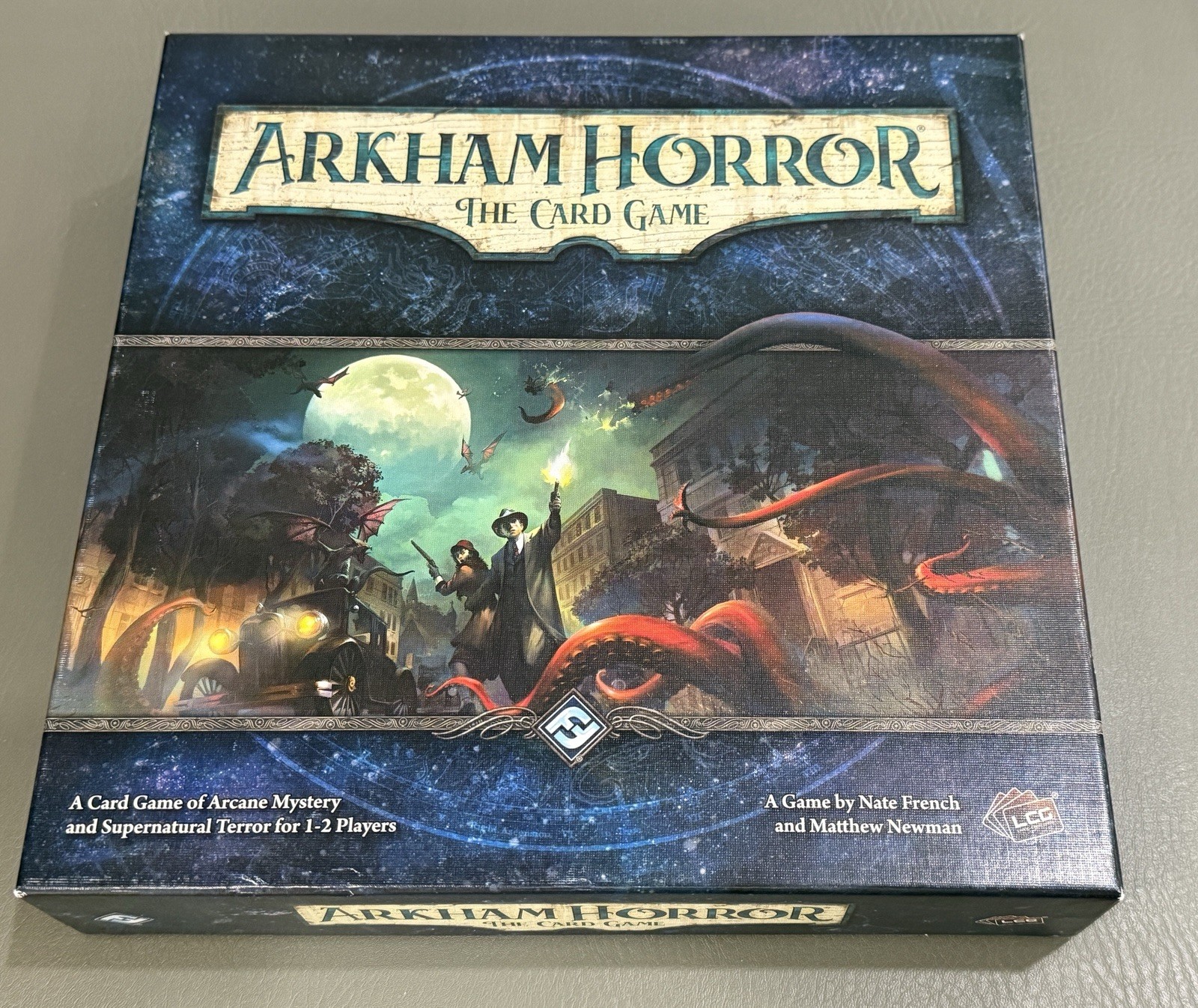 Arkham Horror The Card Game Core Game Set Original 1st Ed – COMPLETE- UNPUNCHED