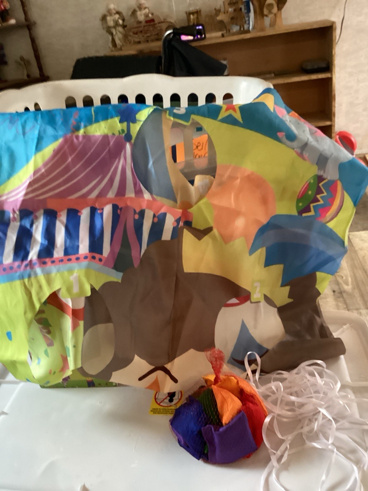 704-Unglinga brand “Kid’s Toy World” Carnival Clown Bag Toss Game New In Box