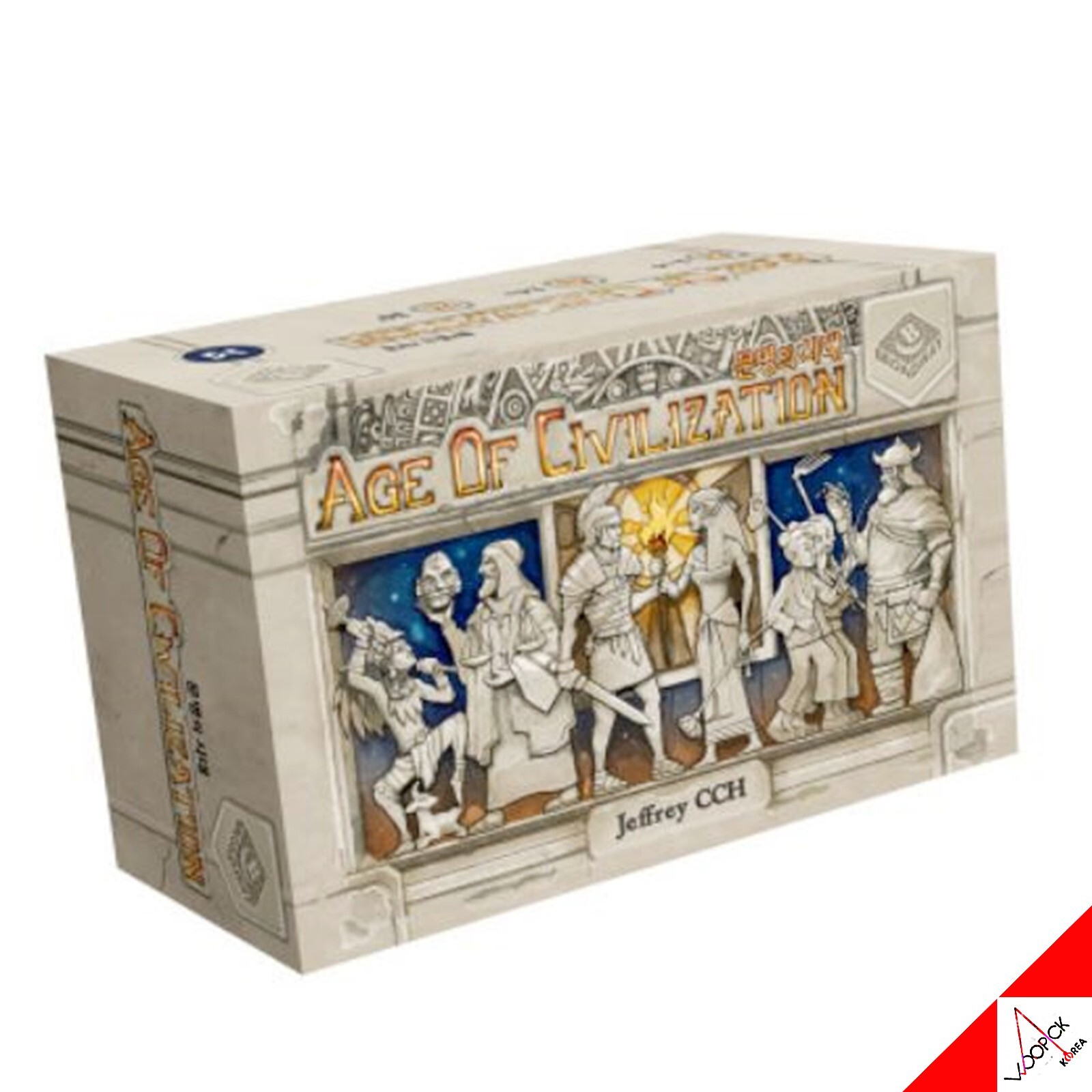AGE OF CIVILIZATION Korea Board Game Official Games Brand New – Korean Ver.