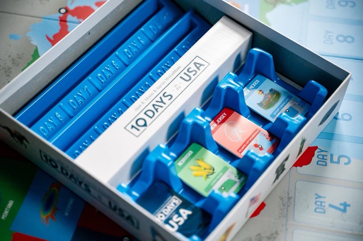 10 Days in the USA Board Game – New Open Box