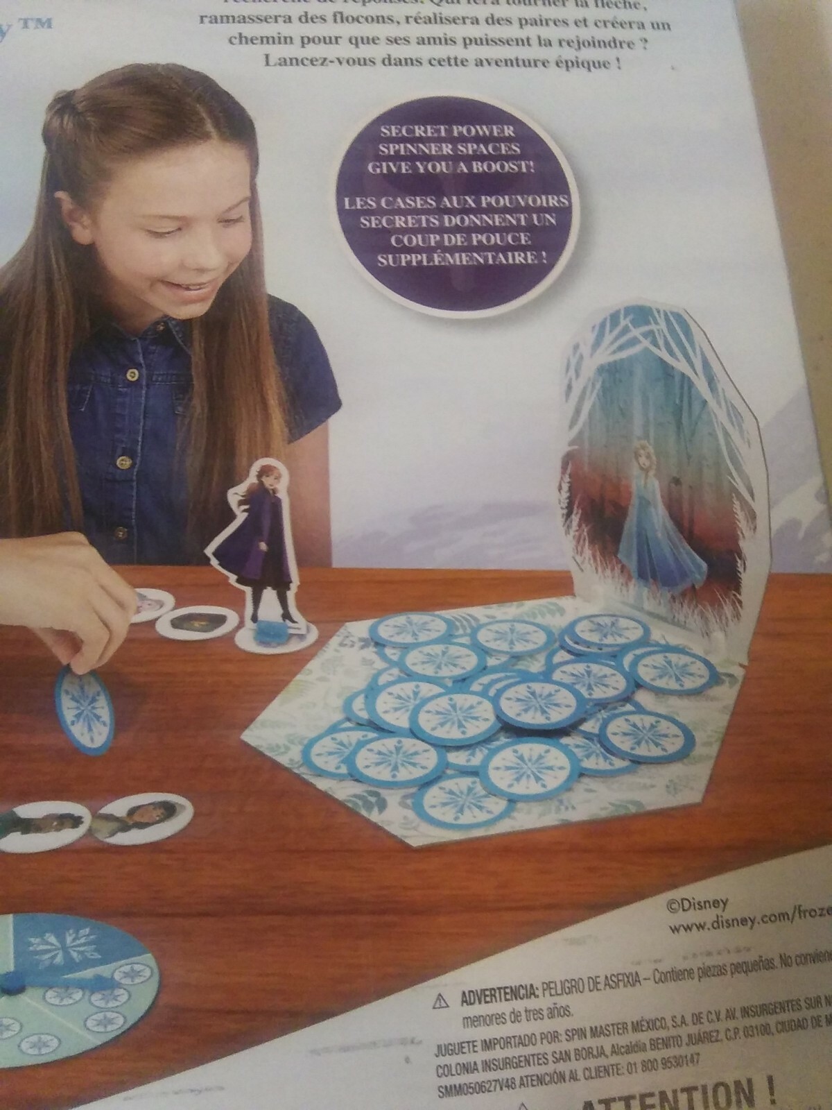 ✔️Disney Frozen 2 Snow Flake Journey Game Create A Trail Of Card Pairs Lot#69