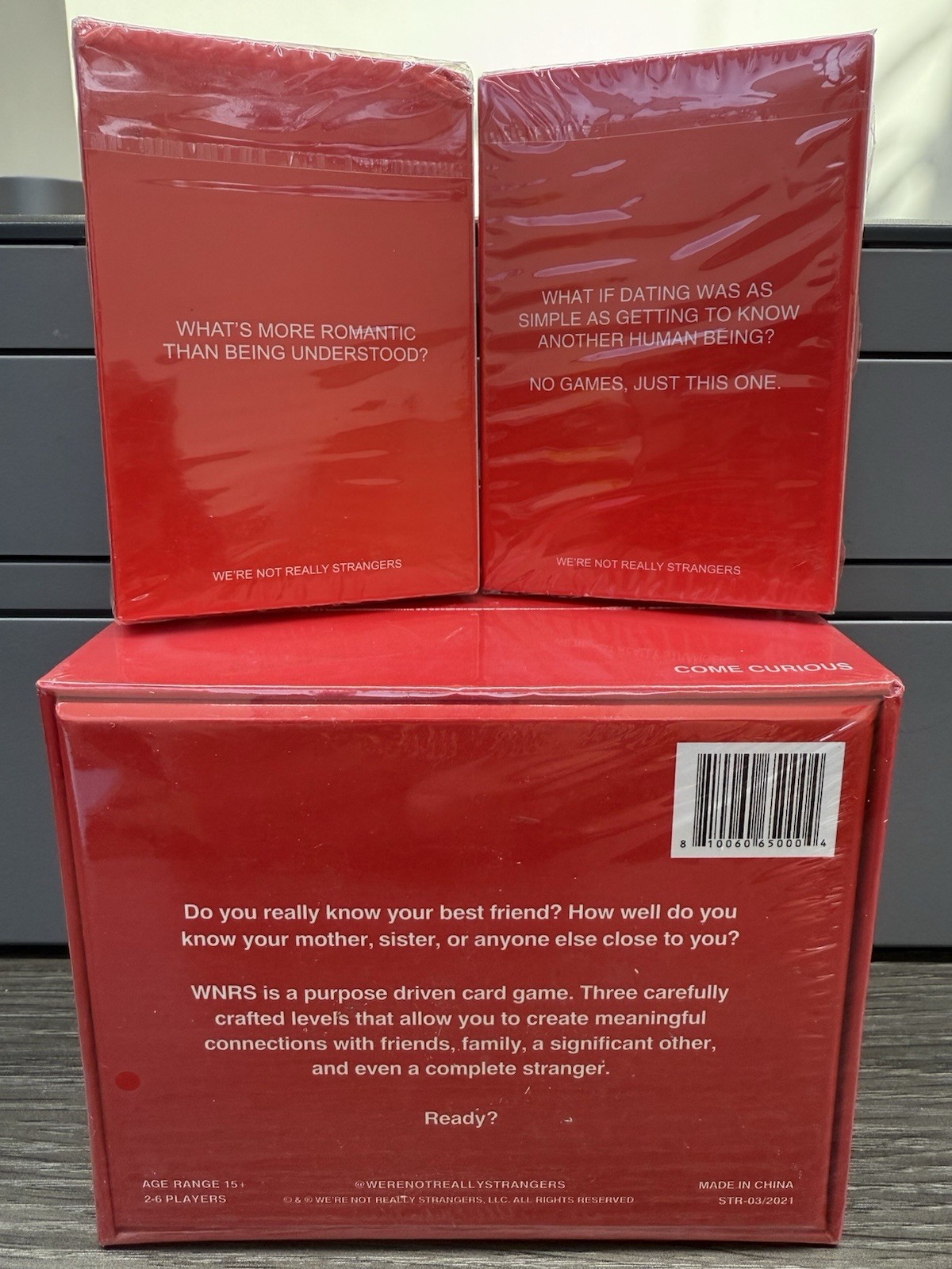 We’re Not Really Strangers+ RelAtionship Expansion Pack+ Honest Dating Expansion