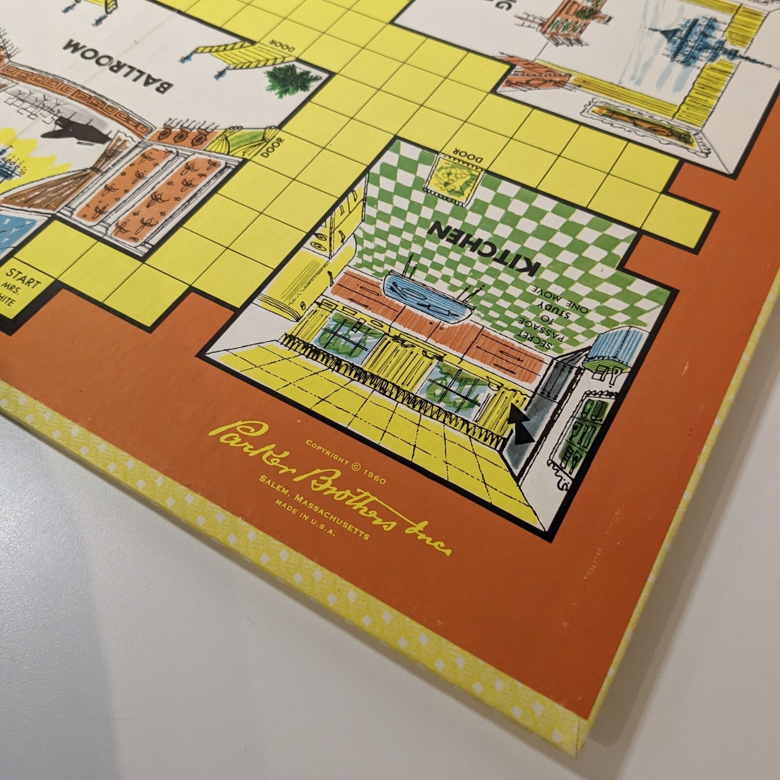 Vintage 1963 Clue Game by Parker Brothers, Complete with all Original Parts