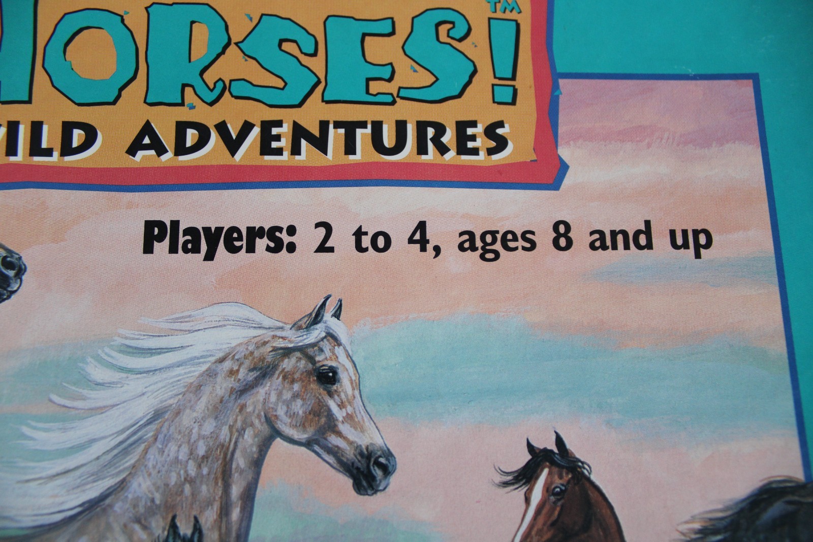Aristoplay Boardgame Herd Your Horses! (1993 Long Box Ed) Box VG/EX