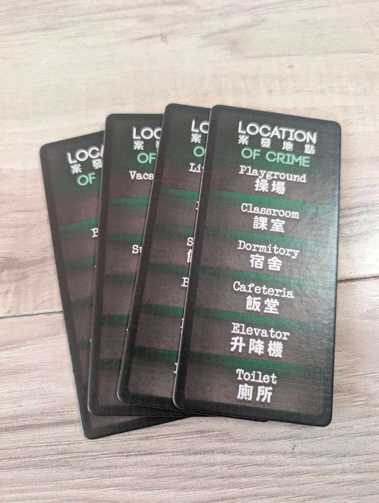 Deception: Murder in Hong Kong Board Game ( Scene Tiles X 32 ) ONLY