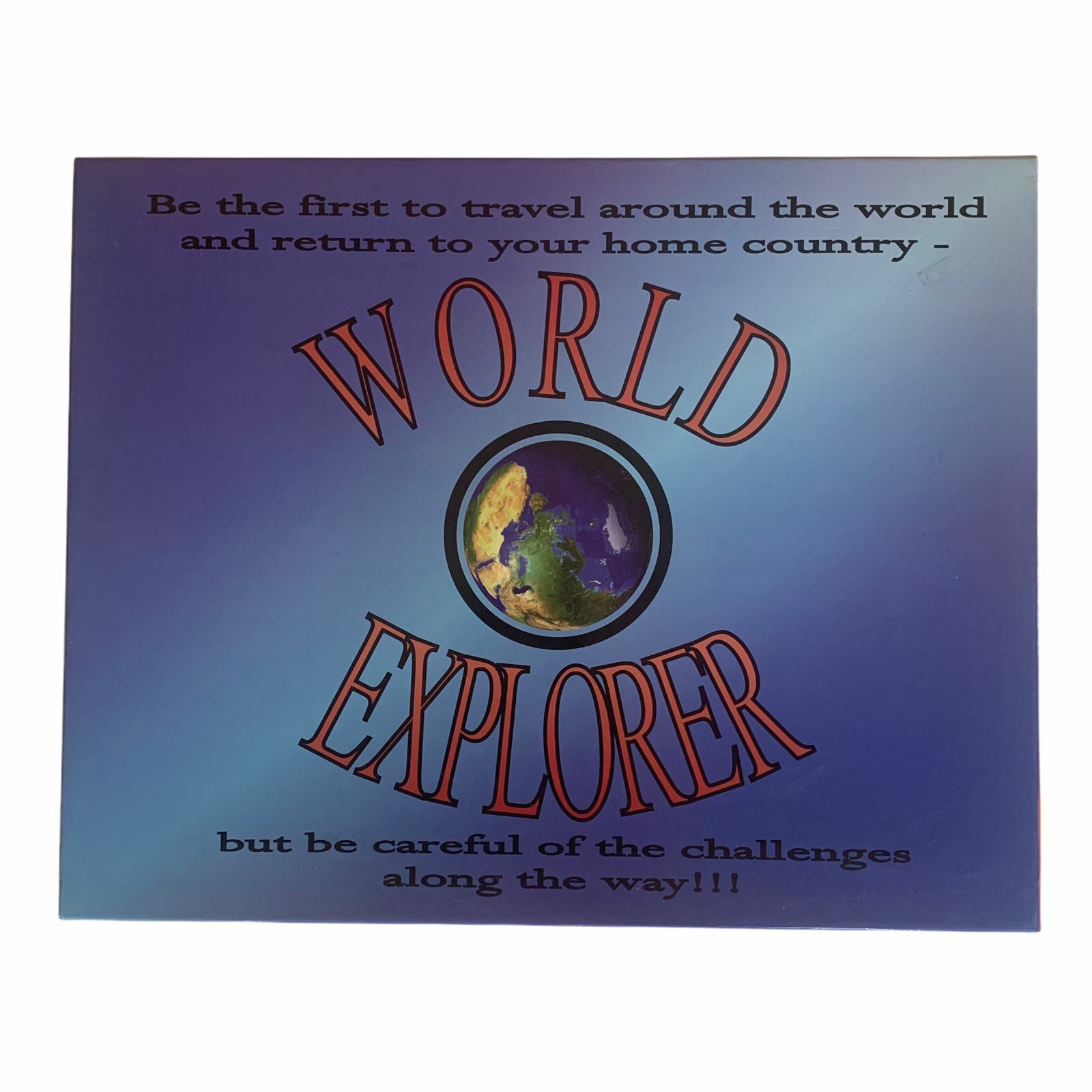 Geography Board Game World Explorer Home School Activity Social Studies COMPLETE