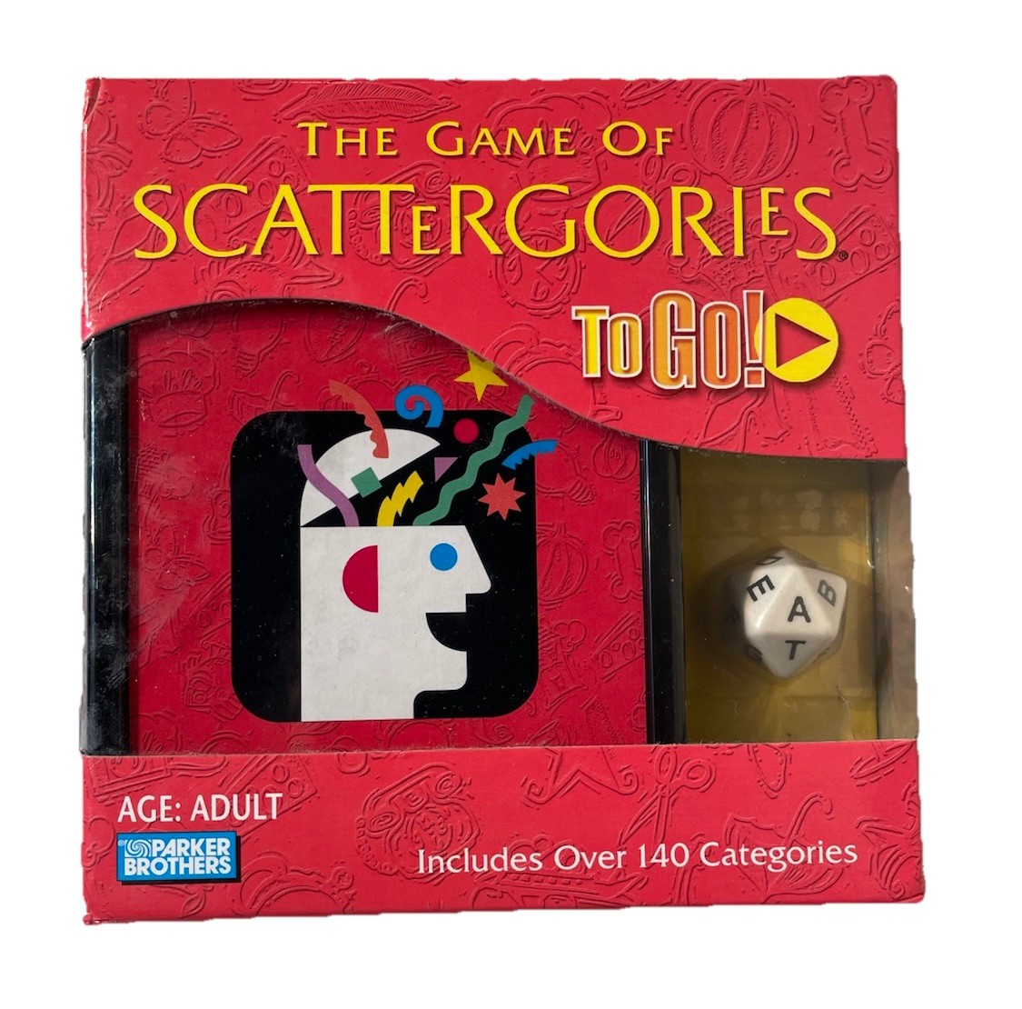 2007 The Game of Scattergories To Go! 140 Categories Parker Brothers NEW SEALED