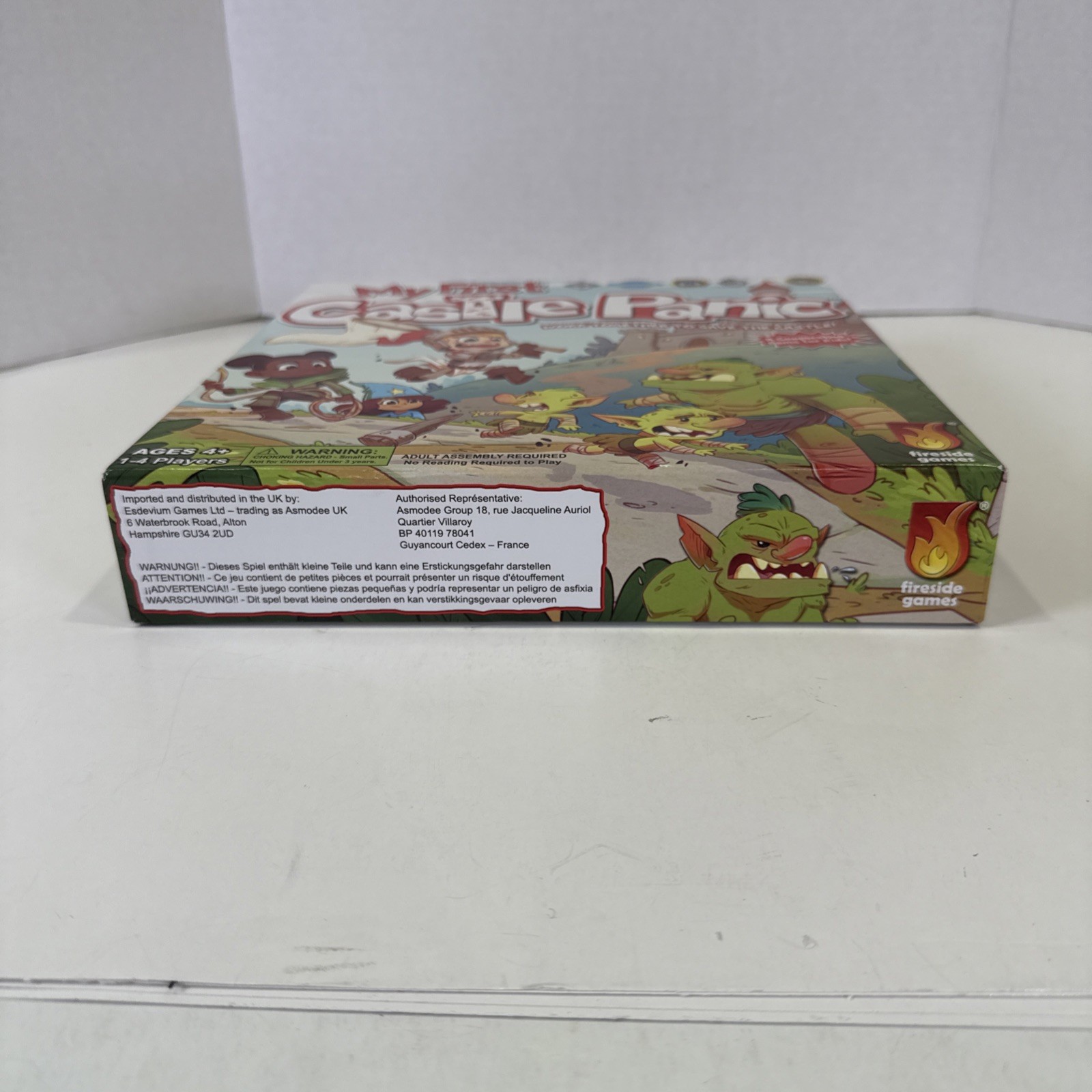 My First Castle Panic Cooperative Board Game By Fireside Games 4+ COMPLETE EUC