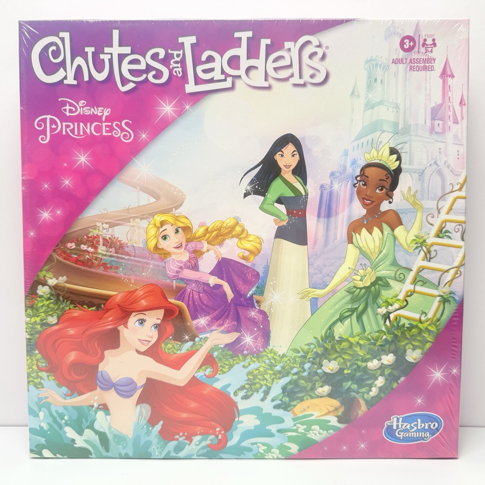 Hasbro Gaming Chutes And Ladders Disney Princess Edition Board Game New Sealed