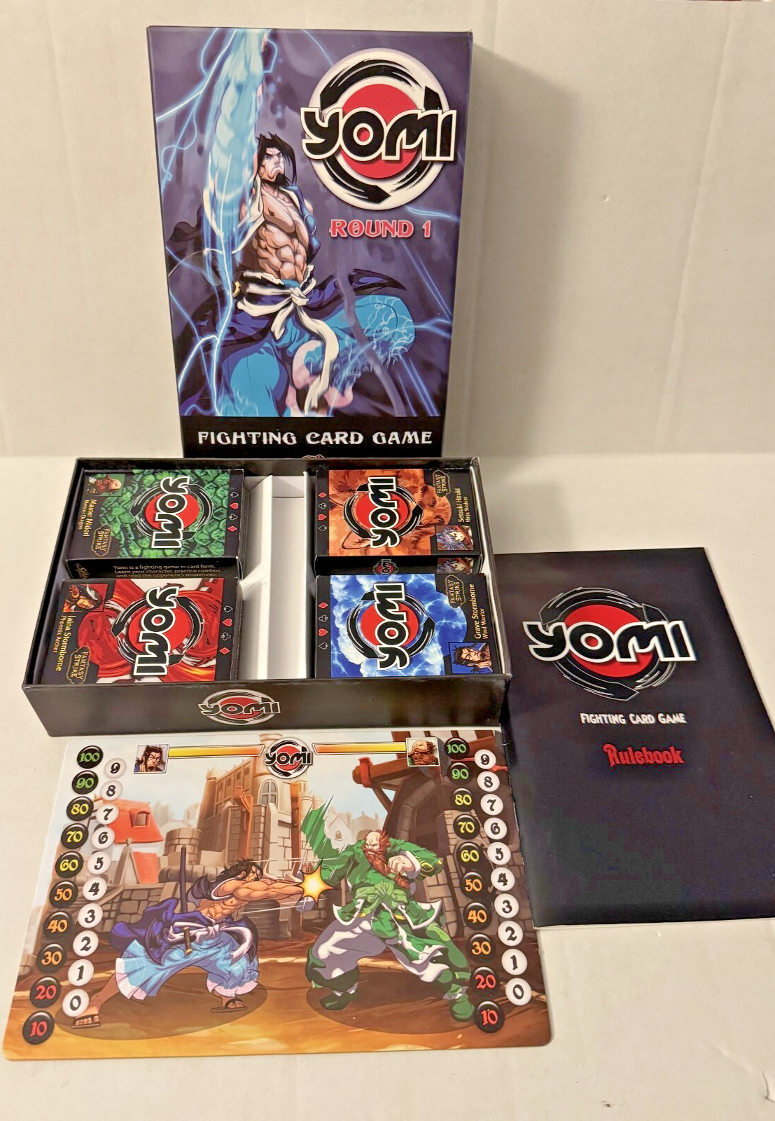 Yomi Round 1 Fighting Card Game